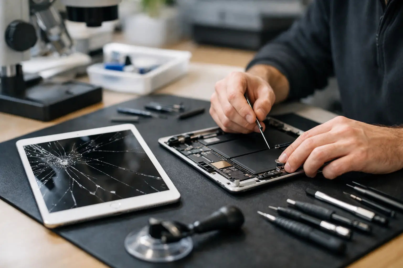 iPad scherm reparatie service: wat telt echt?