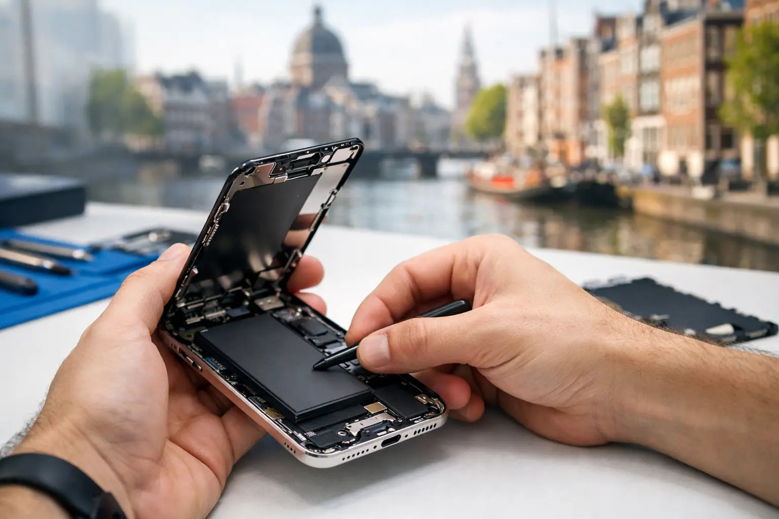 iPhone batterij vervangen Amsterdam? Dit telt