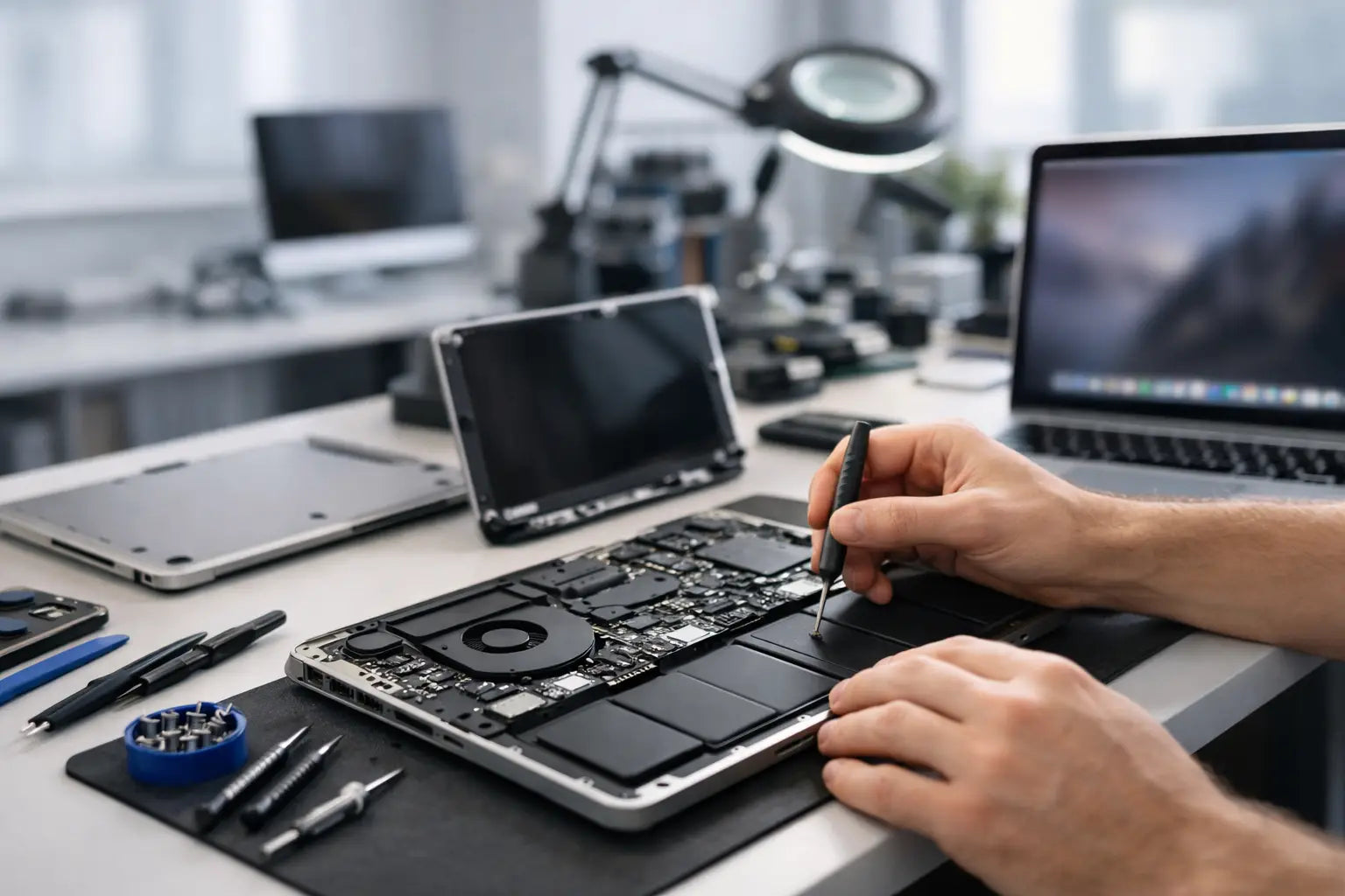 Hoe werkt het MacBook revisieproces?