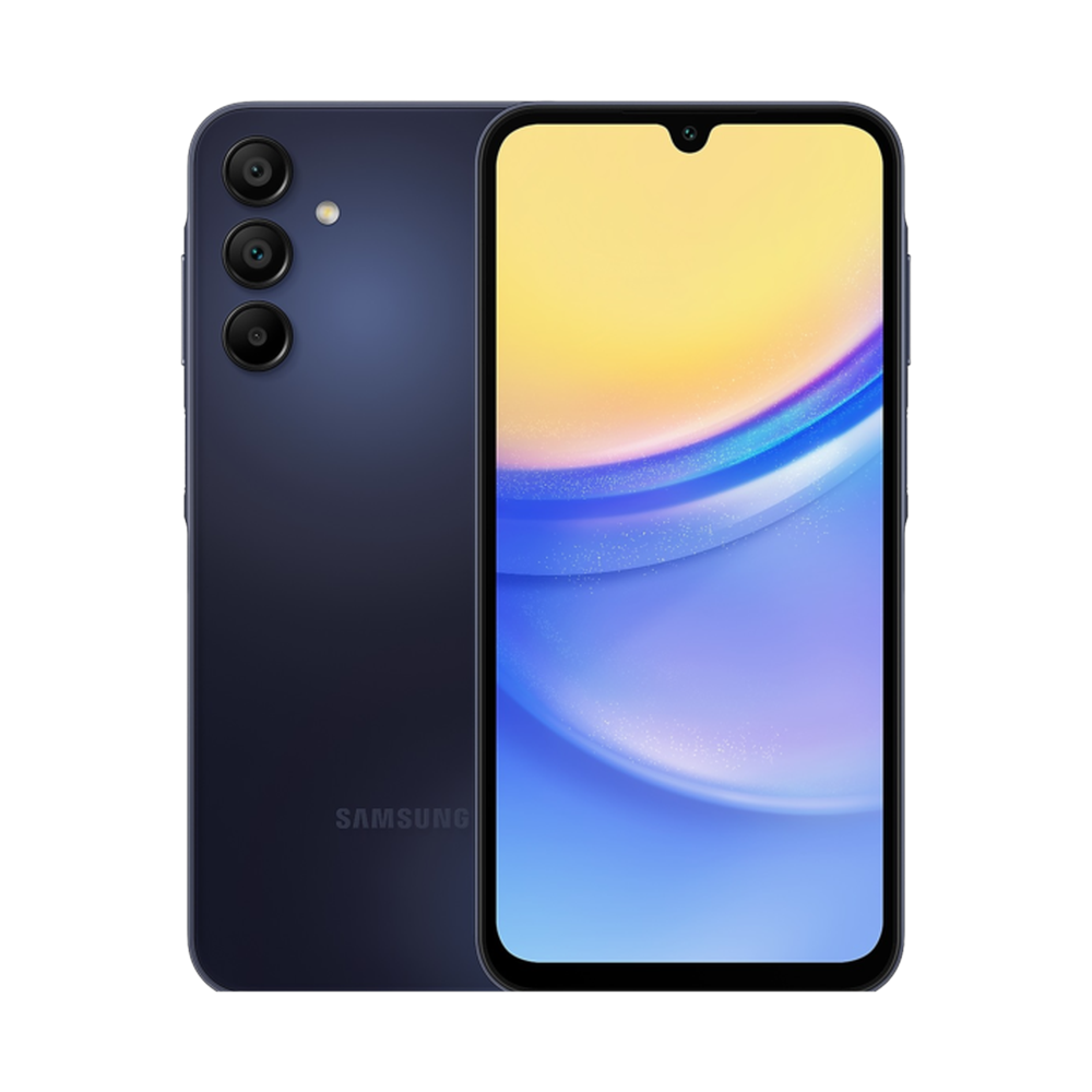Samsung A15 Blue Black