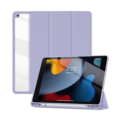 iPad Hoes 7,8,9 (10.2 inch) Lavendel Grijs