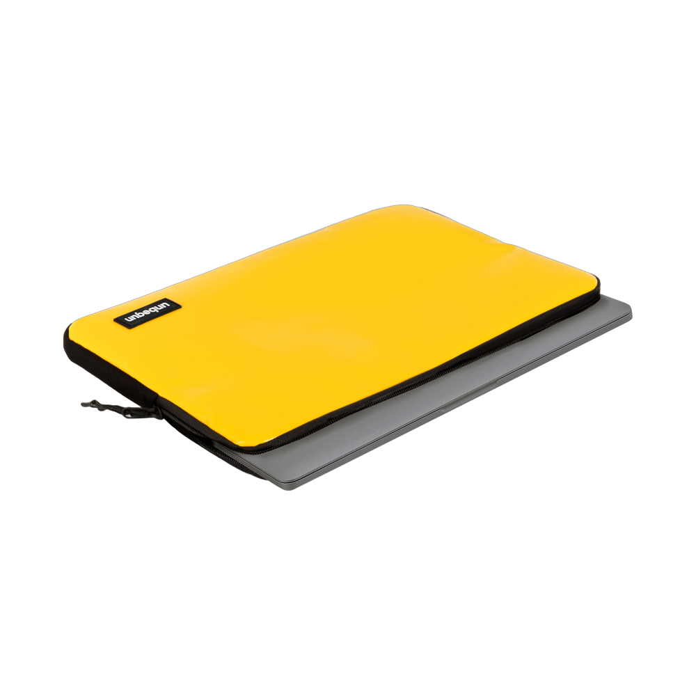 Unbegun Laptop Sleeve Geel